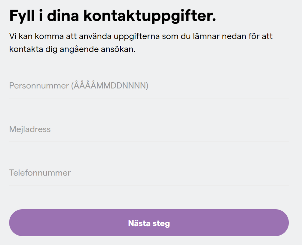 så ansöker du om lån hos Northmill Bank